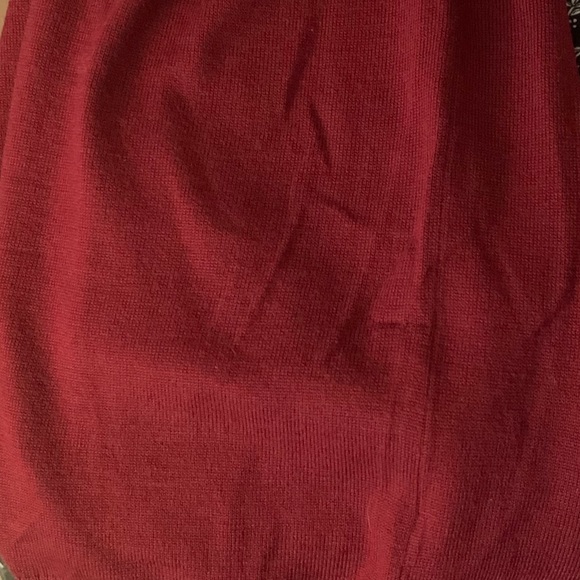 Burgundy Merino Blend Pullover Sweater Large - Picture 8 of 8